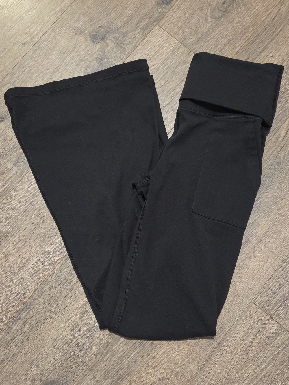 Offline Aerie The Hugger Foldover Flare Pants